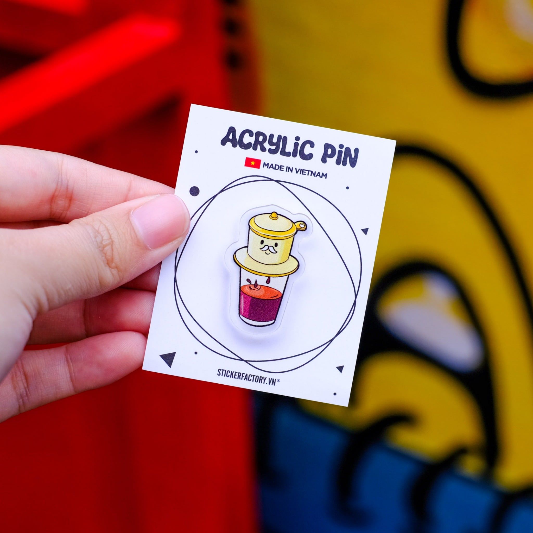 Acrylic Pin - Vietnam Icons Collection