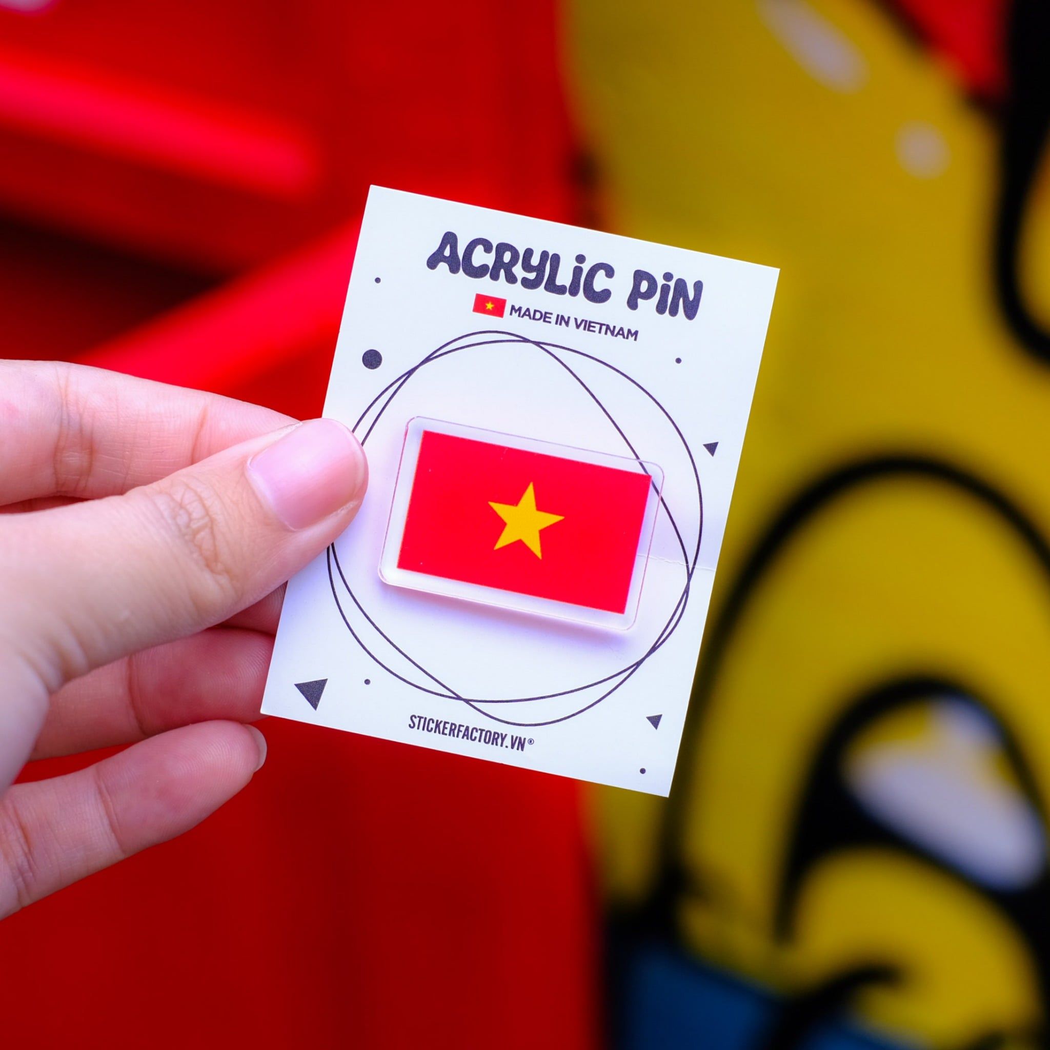 Acrylic Pin - Vietnam Icons Collection