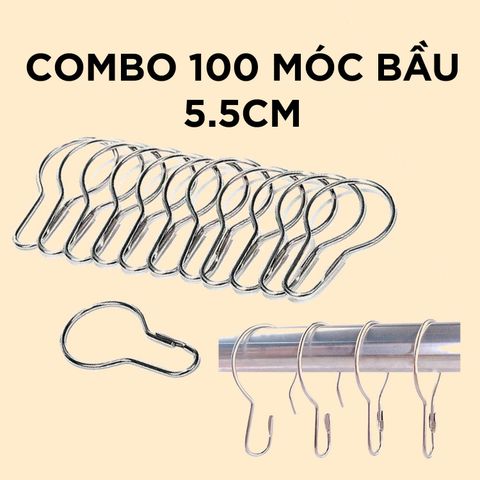  Combo 100 Móc bầu 5.5cm 