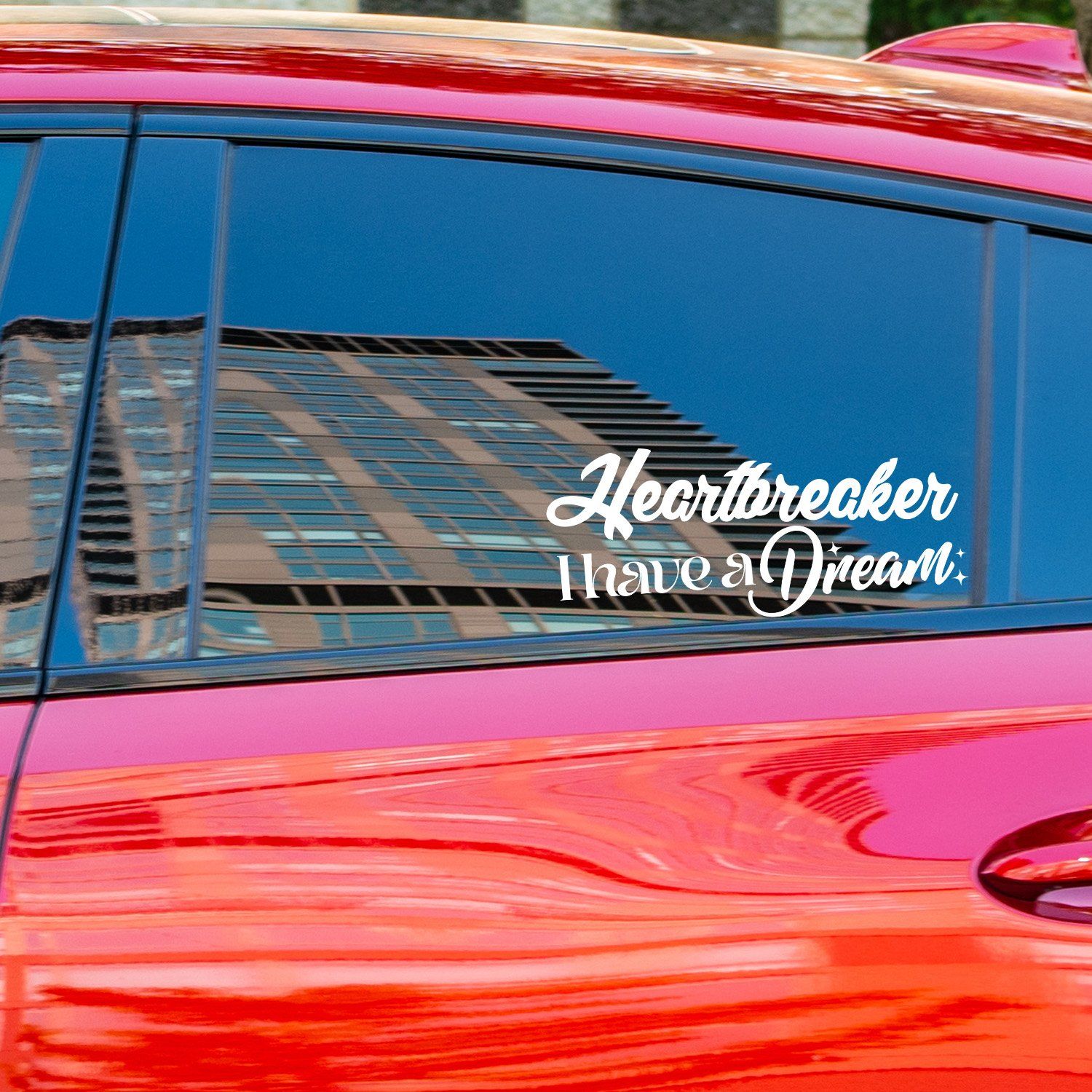 Typography Transfer Sticker 7.6 X 35 cm