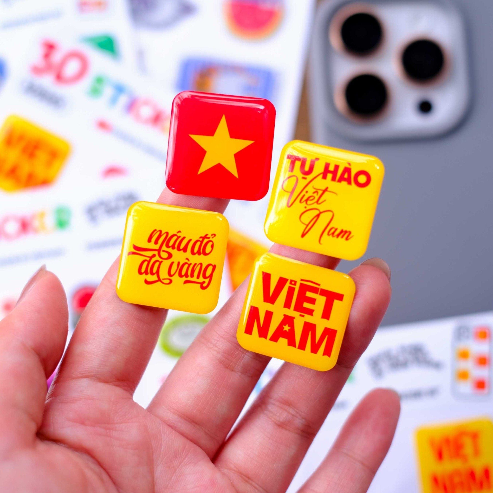 3D sticker - Hình dán Epoxy Domed