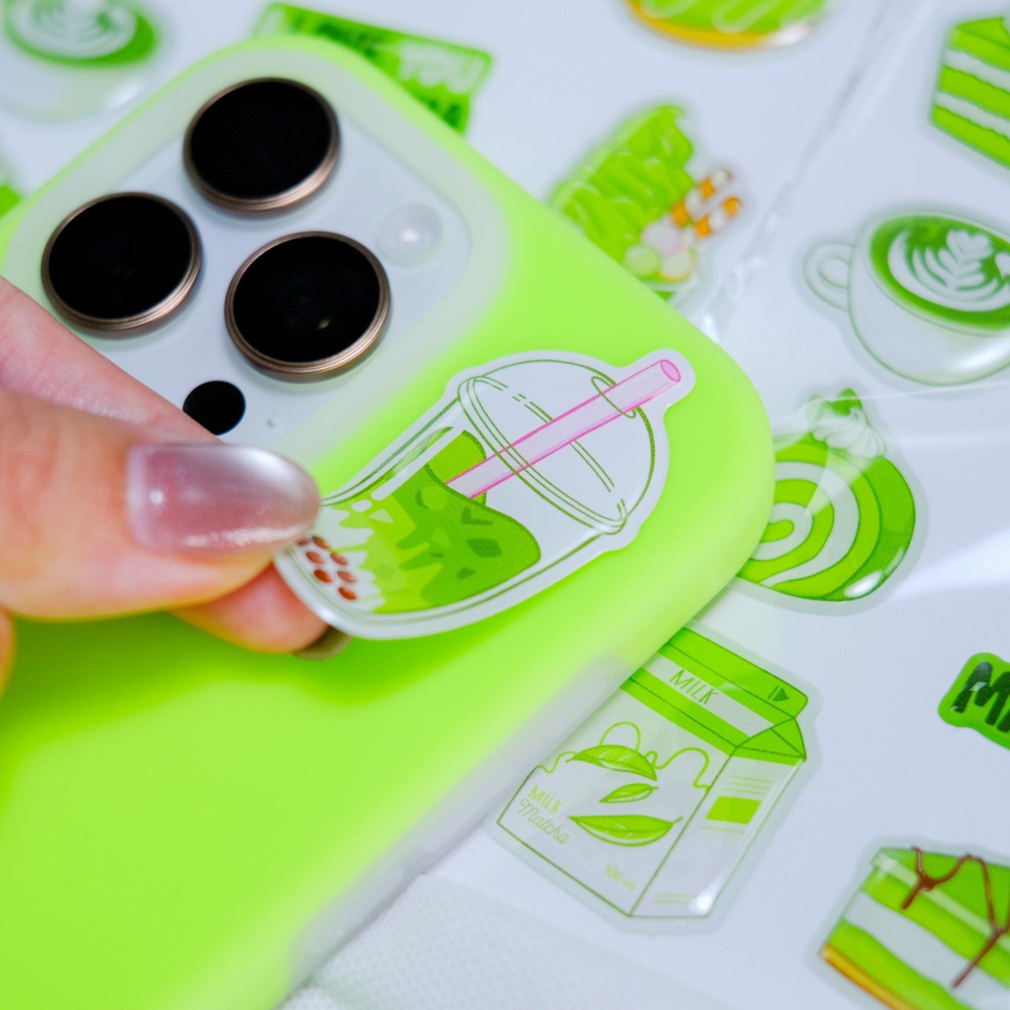 3D sticker - Hình dán Epoxy Domed