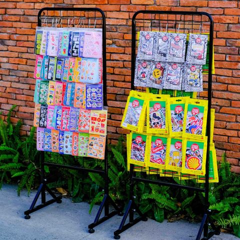  Kệ lưới sắt 2 mặt đế đứng 