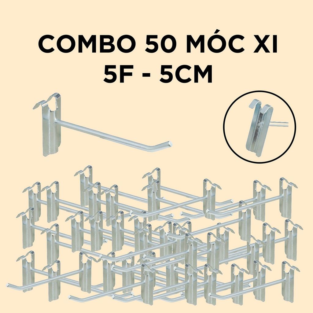  Combo 50 Móc xi 5F 