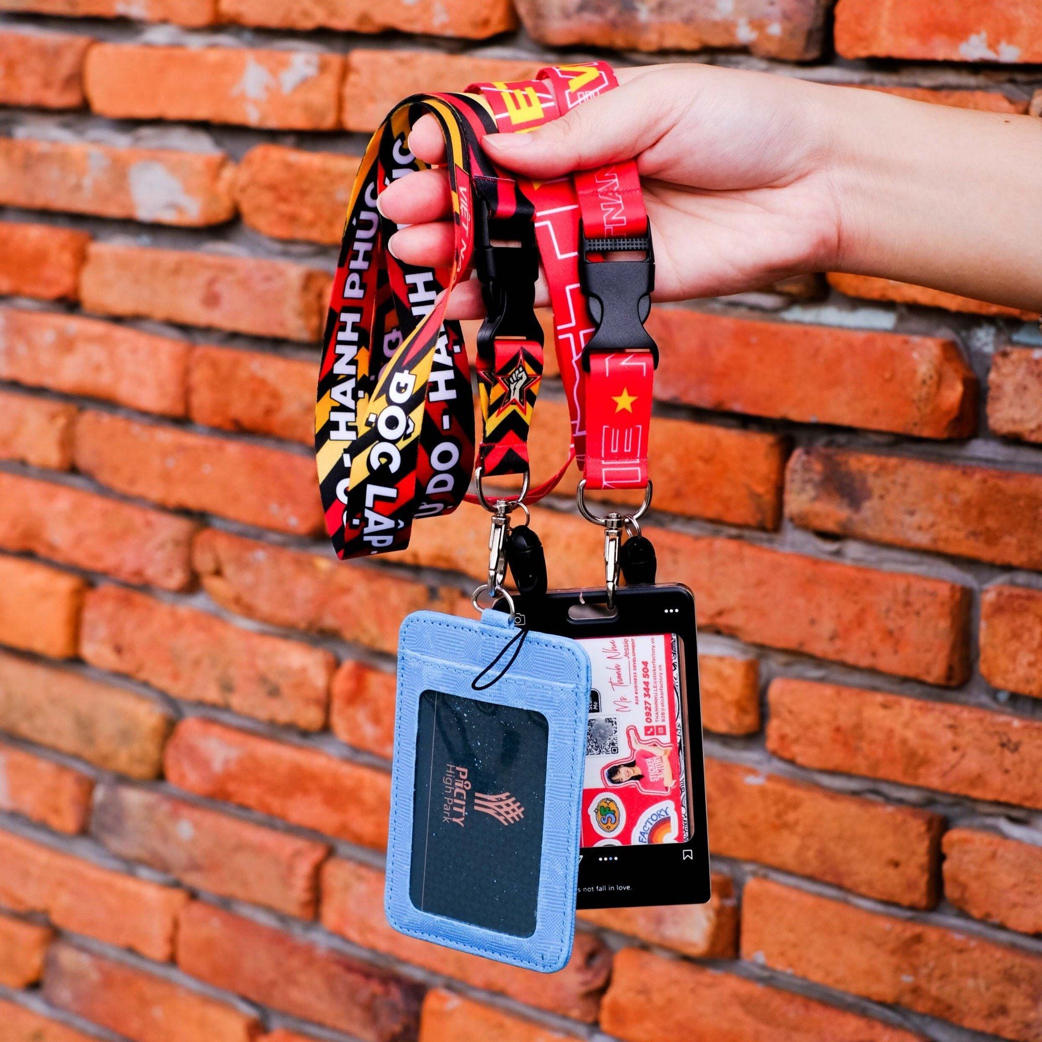 Vietnam Lanyard Keychain - Dây đeo thẻ, điện thoại
