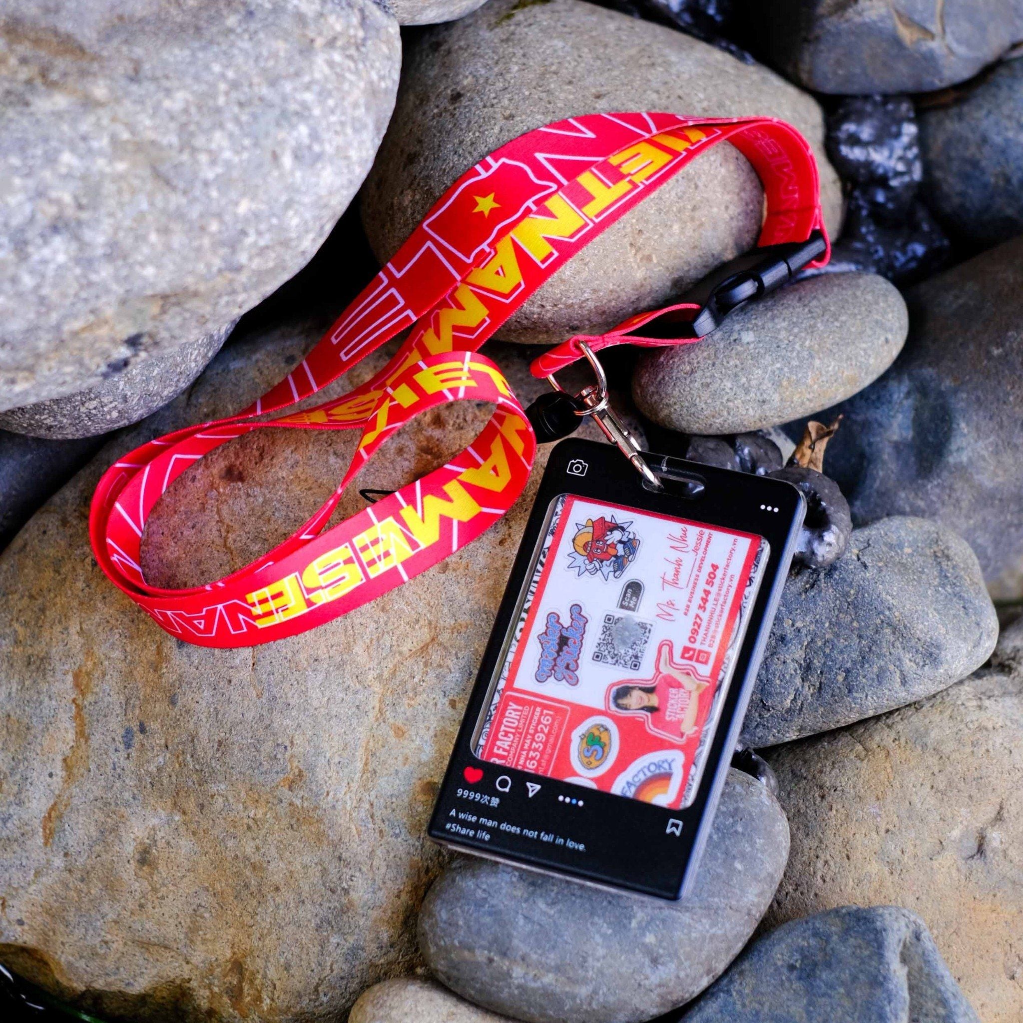 Vietnam Lanyard Keychain - Dây đeo thẻ, điện thoại