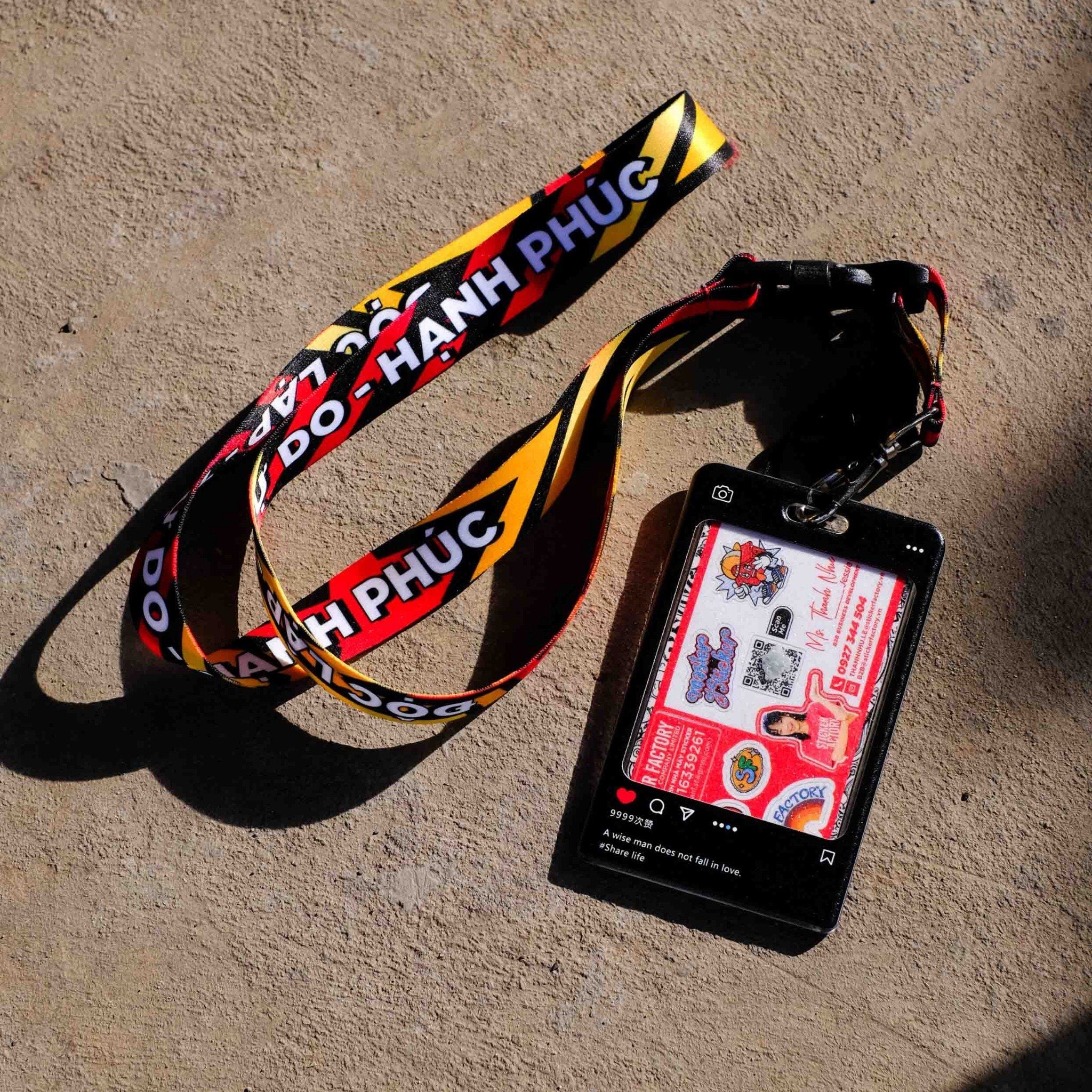 Vietnam Lanyard Keychain - Dây đeo thẻ, điện thoại