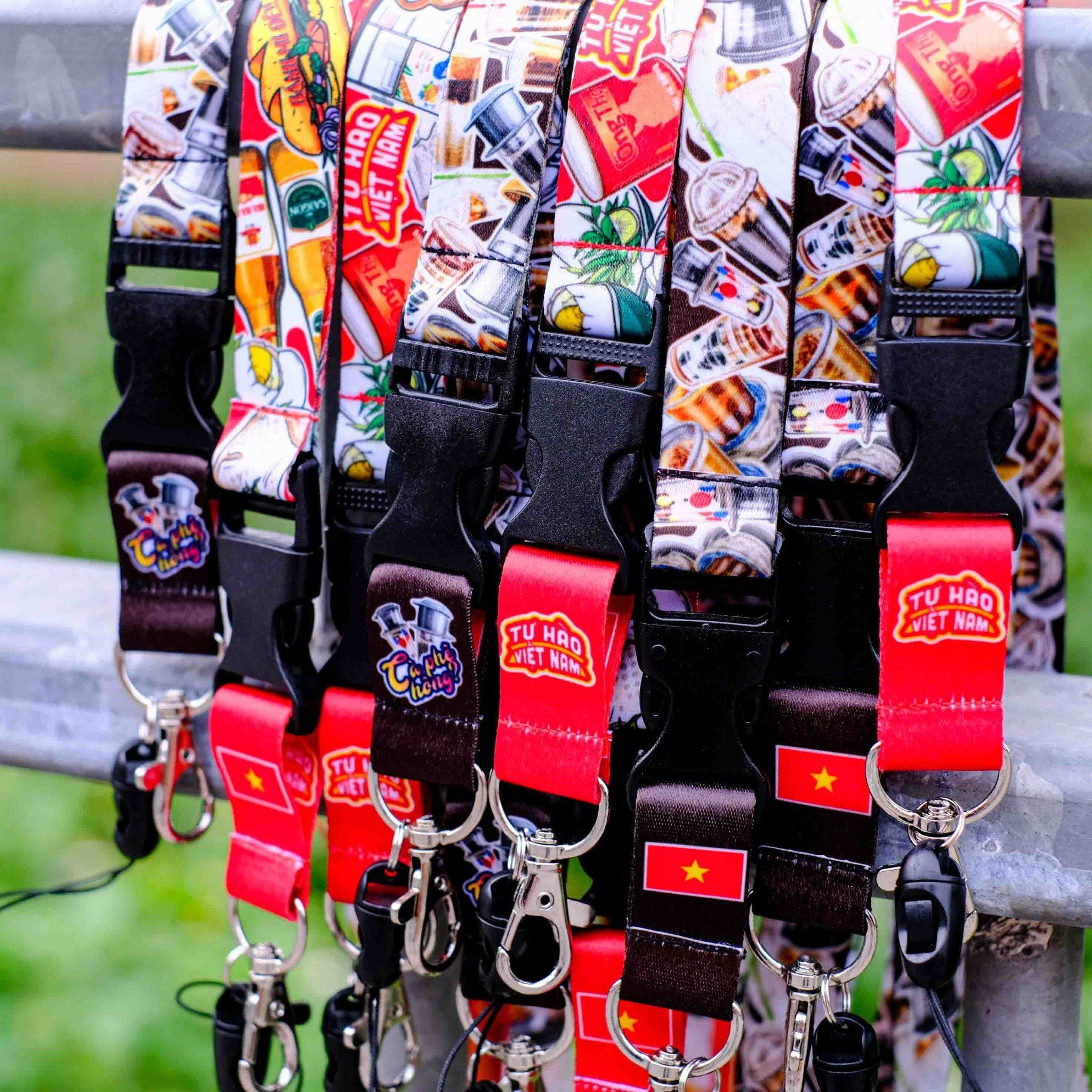 Vietnam Lanyard Keychain - Dây đeo thẻ, điện thoại