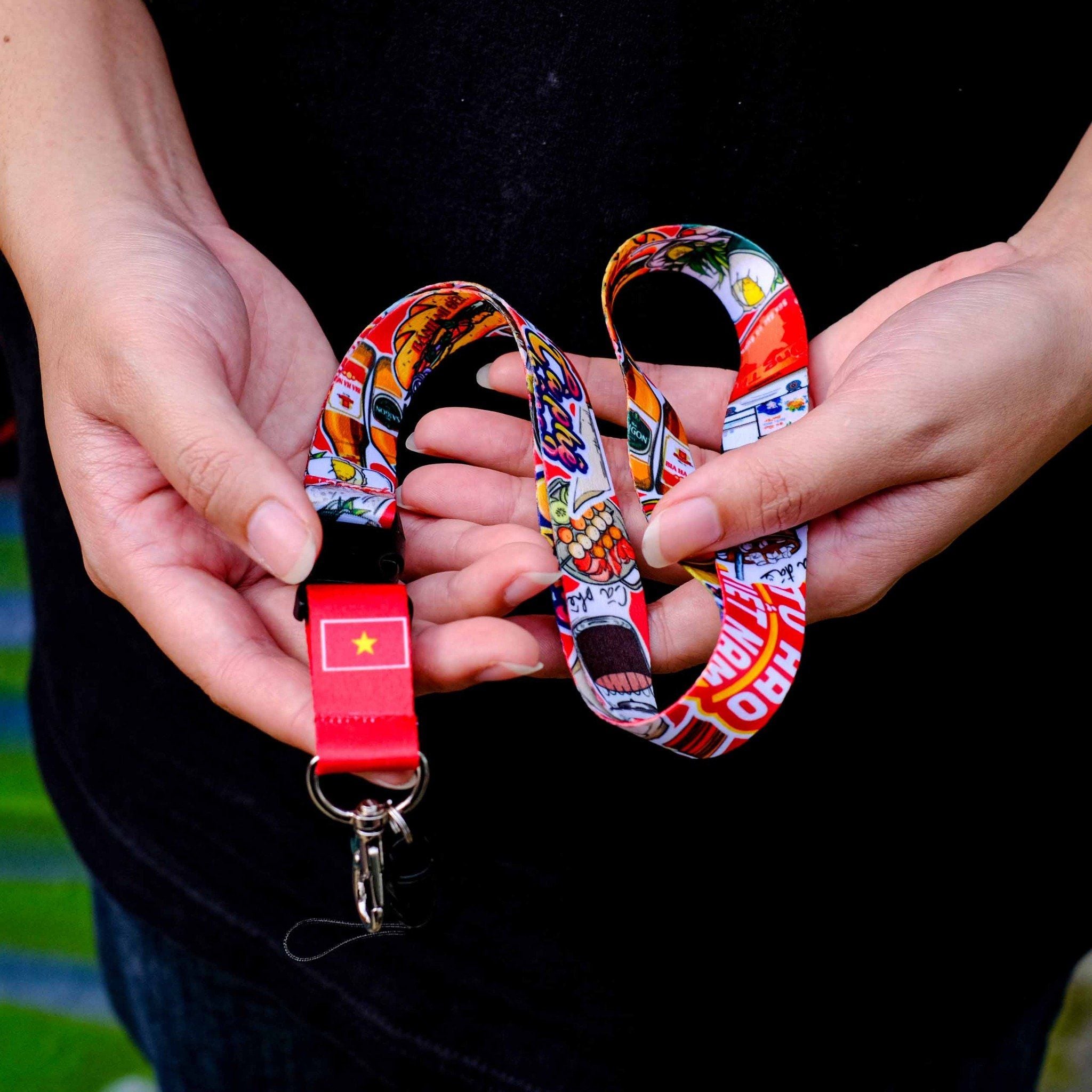Vietnam Lanyard Keychain - Dây đeo thẻ, điện thoại