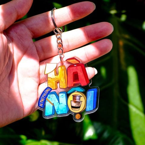  KC0033 Hà Nội - Móc khóa Acrylic 