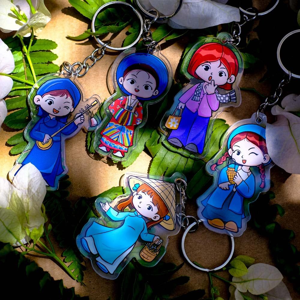 KC0032 Sài Gòn - Móc khóa Acrylic