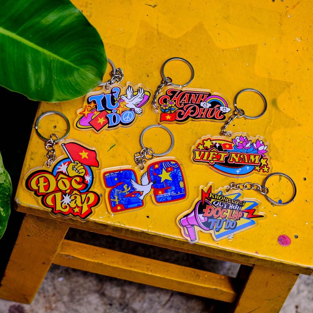 KC0032 Sài Gòn - Móc khóa Acrylic