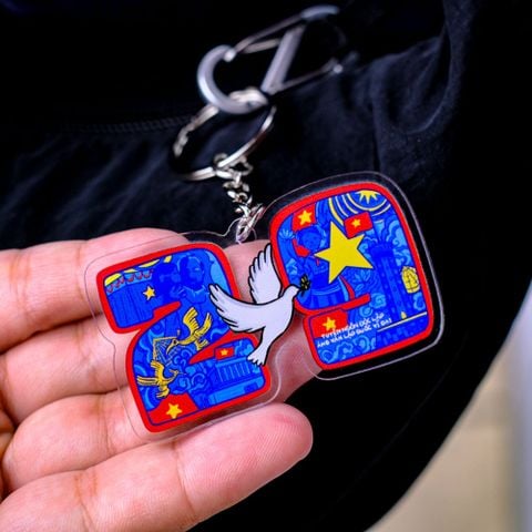  KC0031 2.9 Typography - Móc khóa Acrylic 