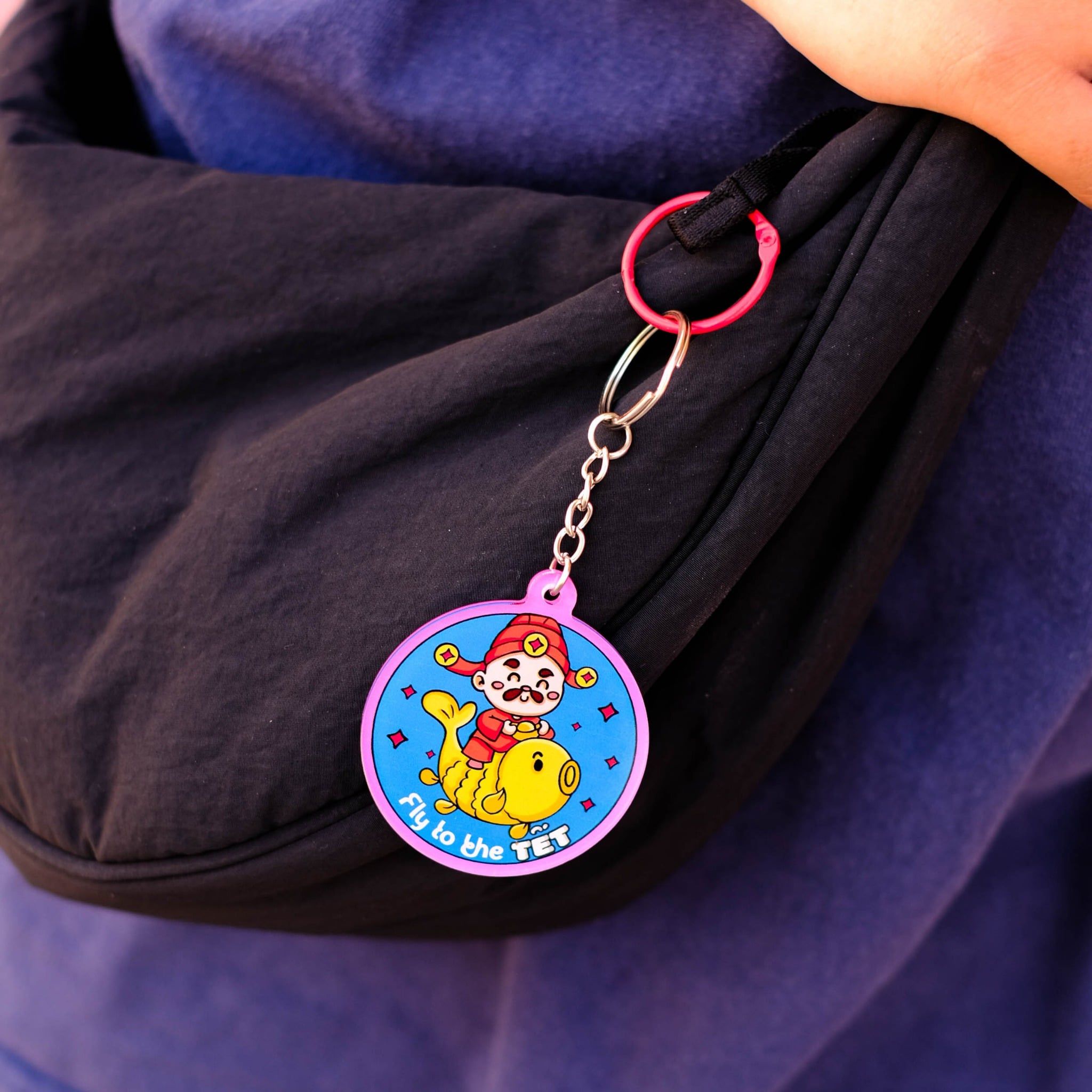 Móc khóa Tết 1 charm - Acrylic Keychain