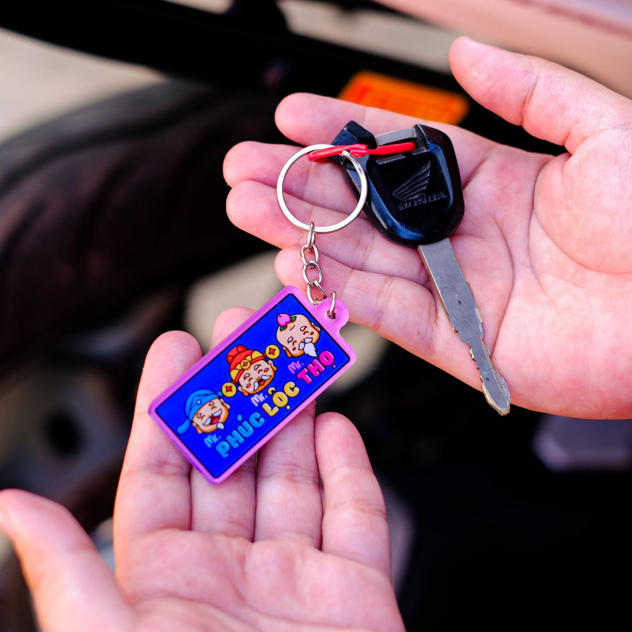 Móc khóa Tết 1 charm - Acrylic Keychain