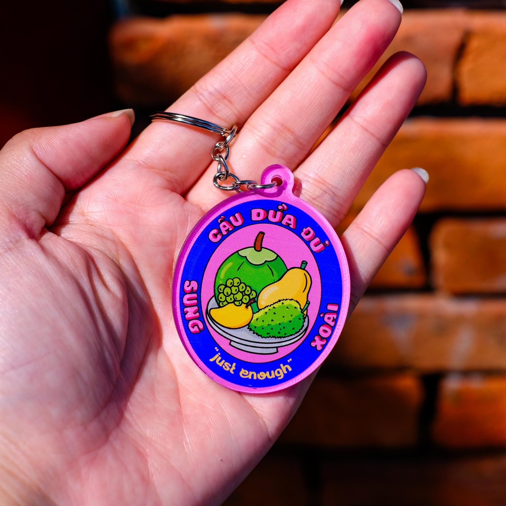 Móc khóa Tết 1 charm - Acrylic Keychain