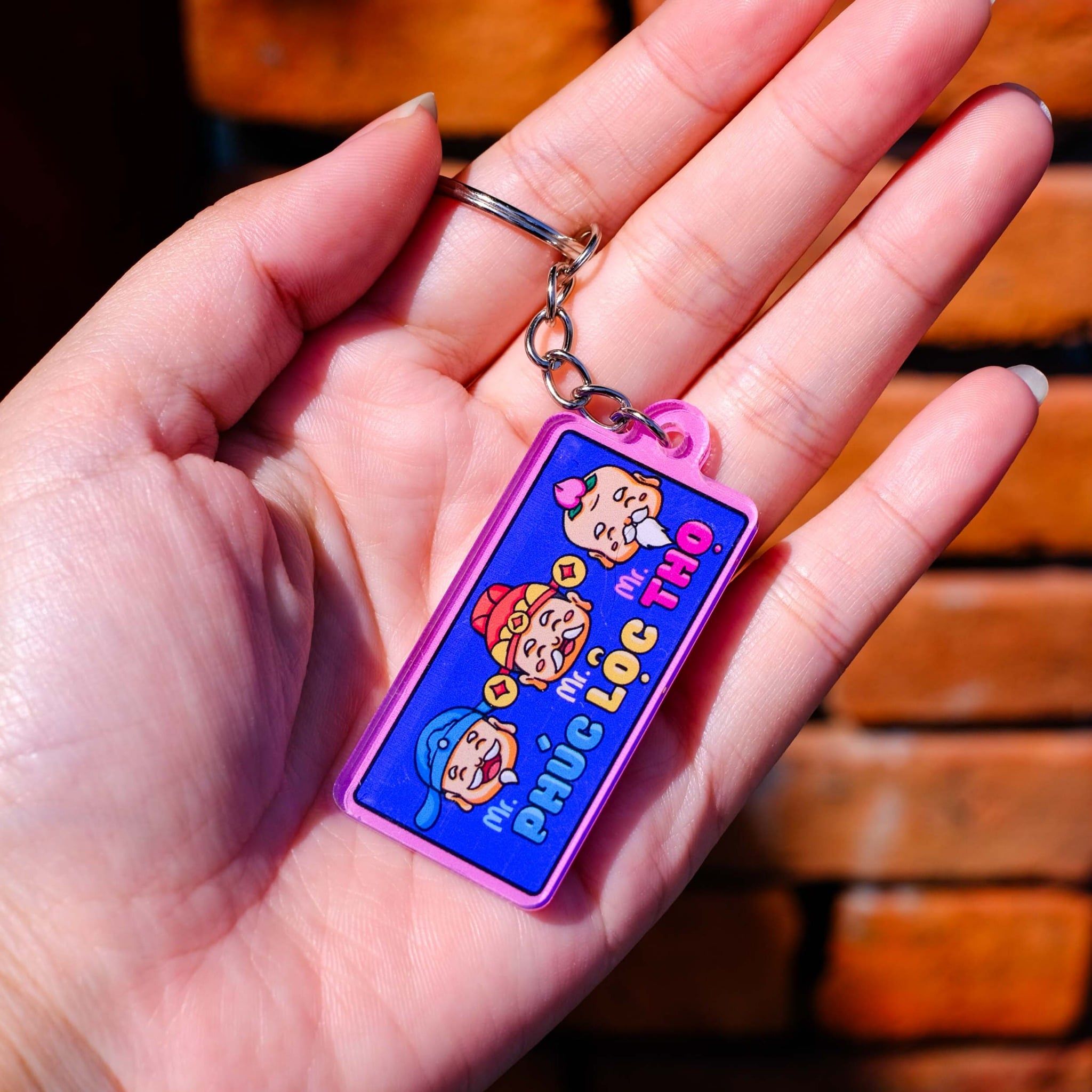 Móc khóa Tết 1 charm - Acrylic Keychain