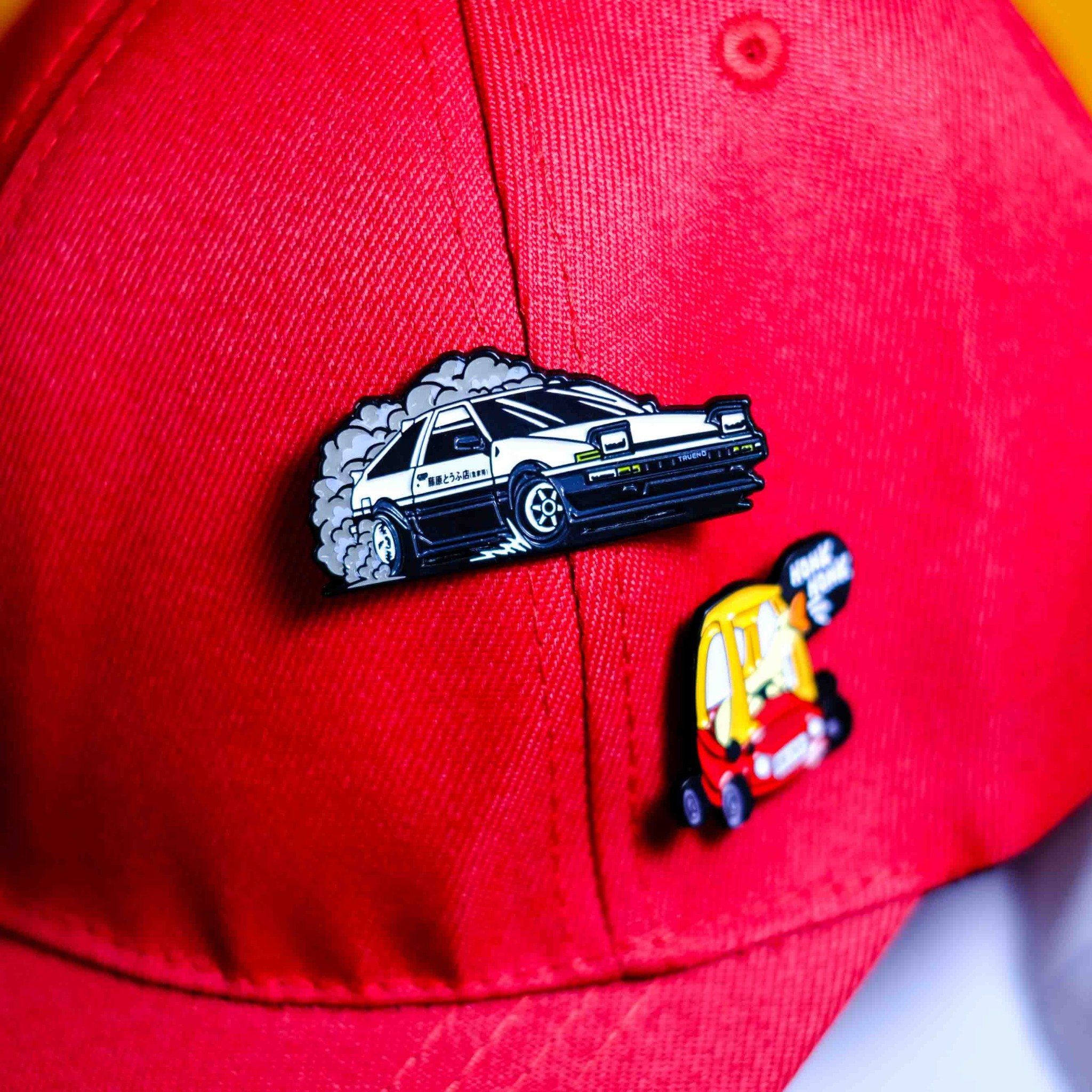 EPIN040 Racing Soul - Set 4 Enamel Pin - Huy hiệu kim loại