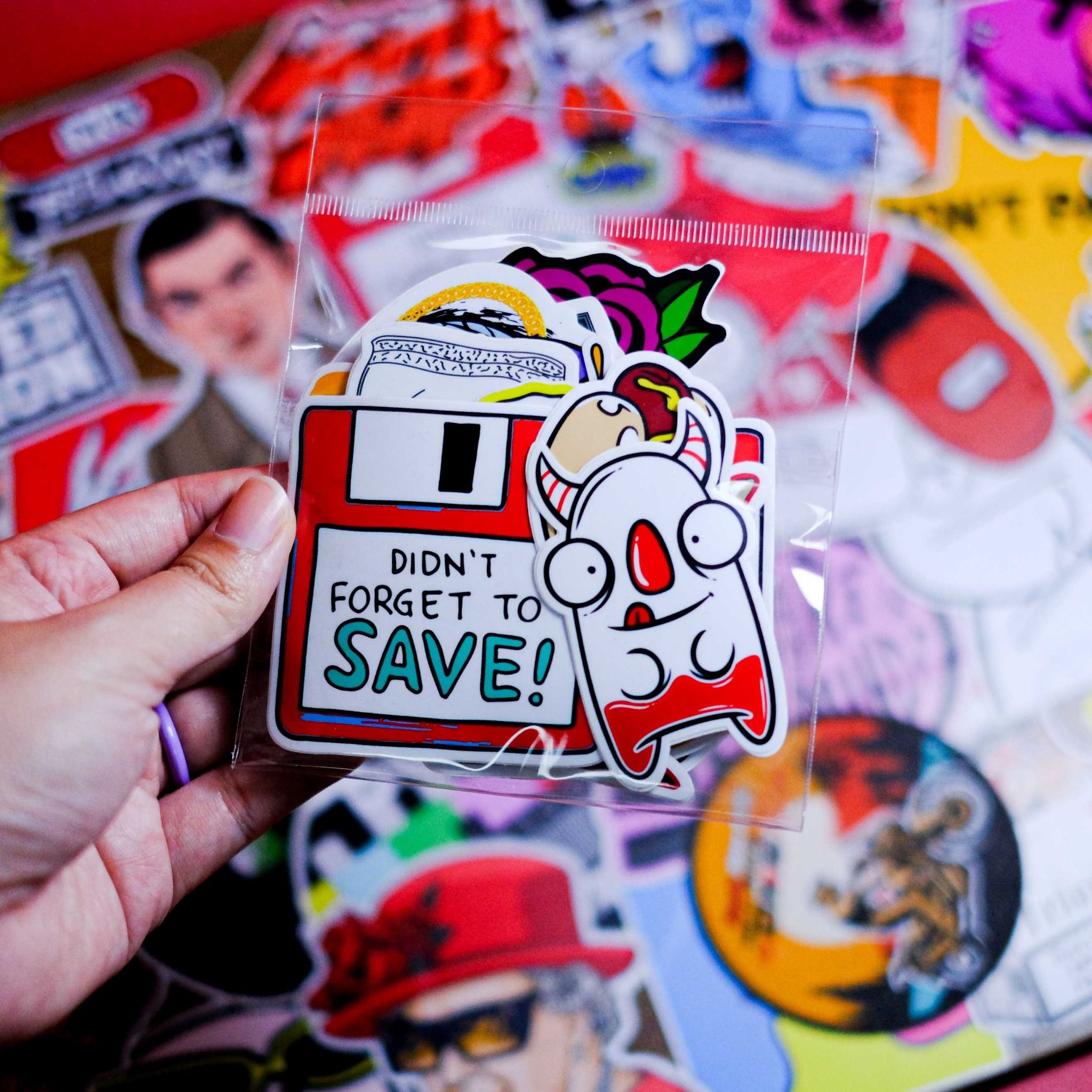 Set 20 sticker Diecut FREESTYLE - Mẫu ngẫu nhiên