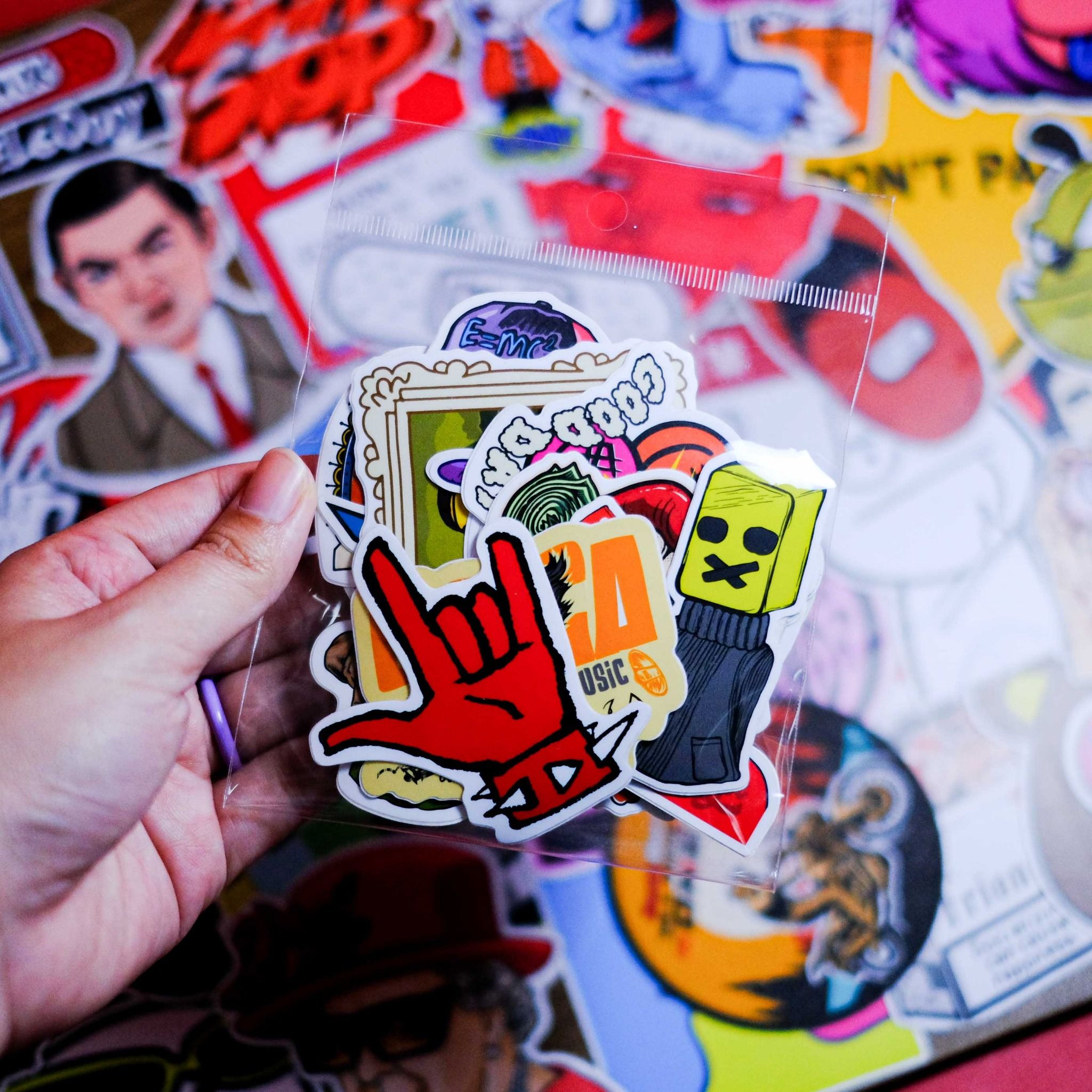 Set 20 sticker Diecut FREESTYLE - Mẫu ngẫu nhiên