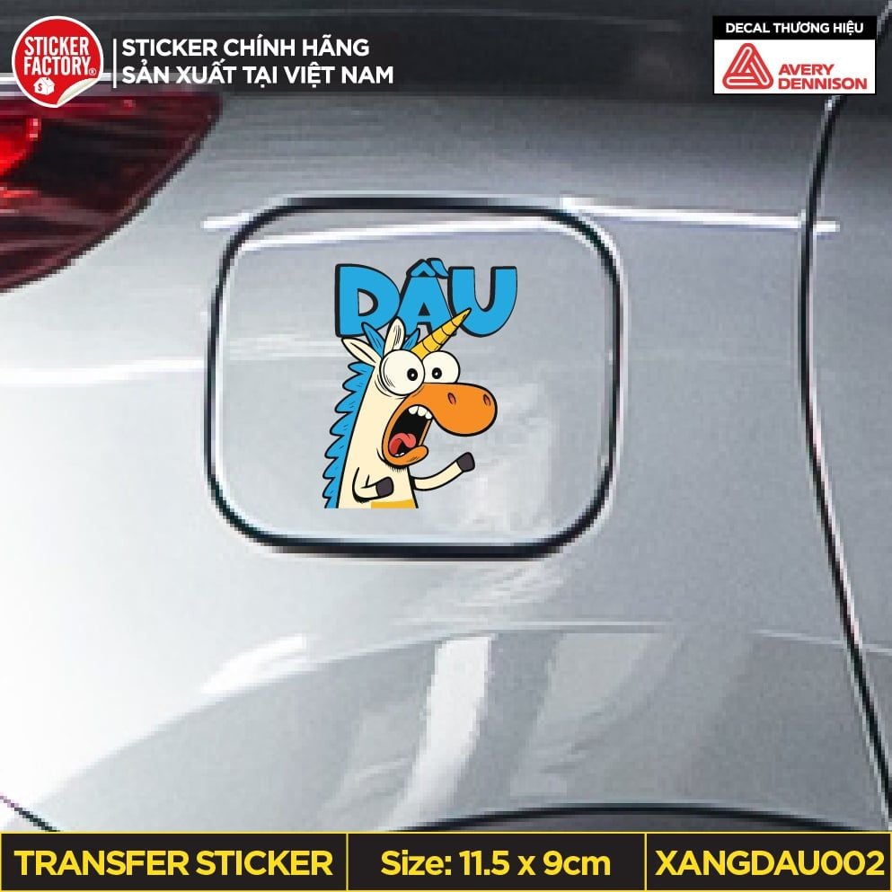 Petro Diesel Transfer Sticker for car - Hình dán chuyển không nền