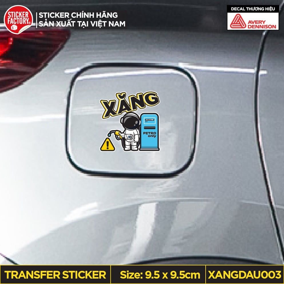 Petro Diesel Transfer Sticker for car - Hình dán chuyển không nền