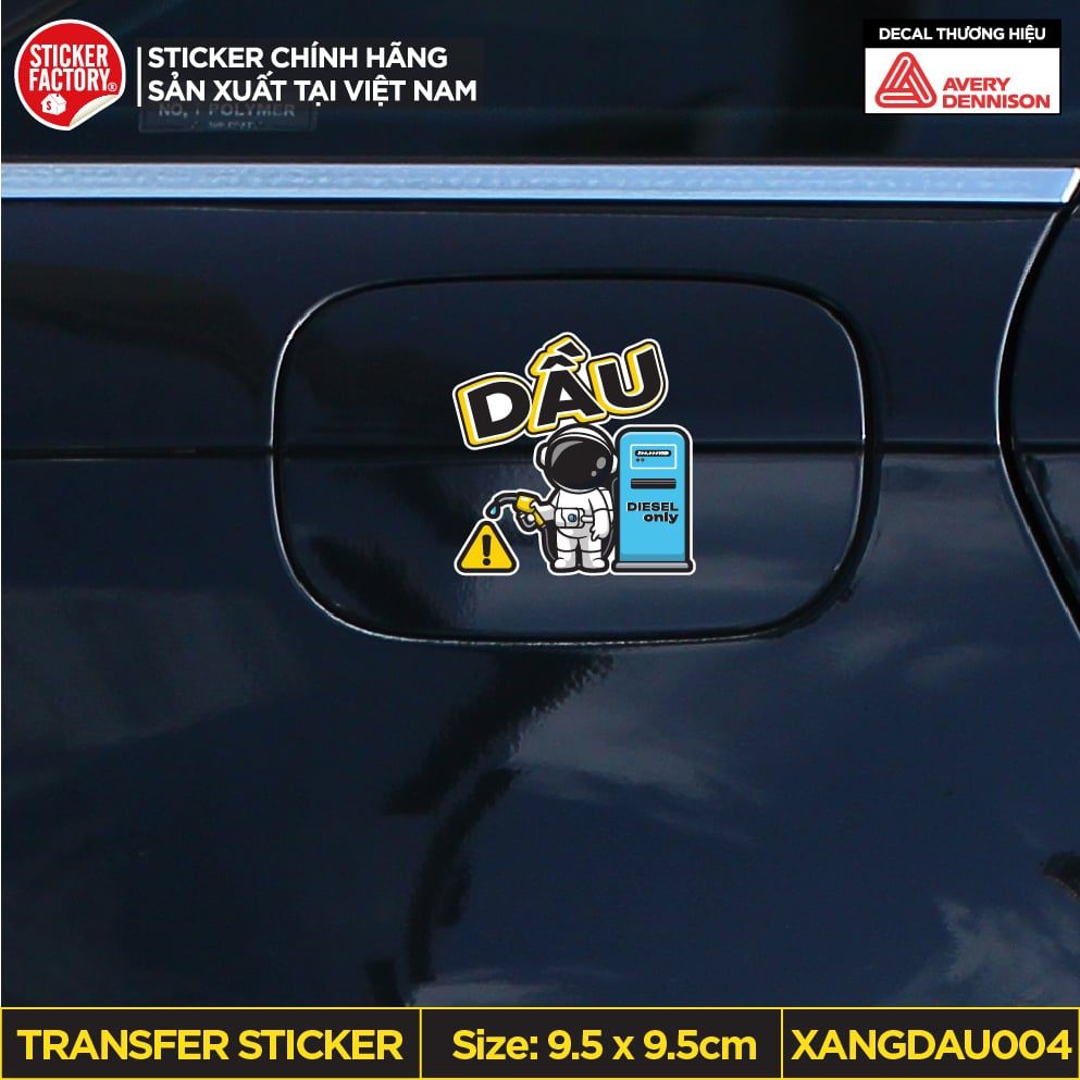 Petro Diesel Transfer Sticker for car - Hình dán chuyển không nền