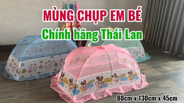 Màn chụp em bé Chính Hãng Thái Lan