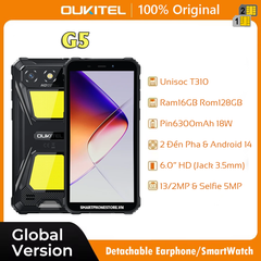 Oukitel G5 - Chính hãng nguyên Seal Giá Rẻ + Khuyến mãi Hấp Dẫn - 09175.09195