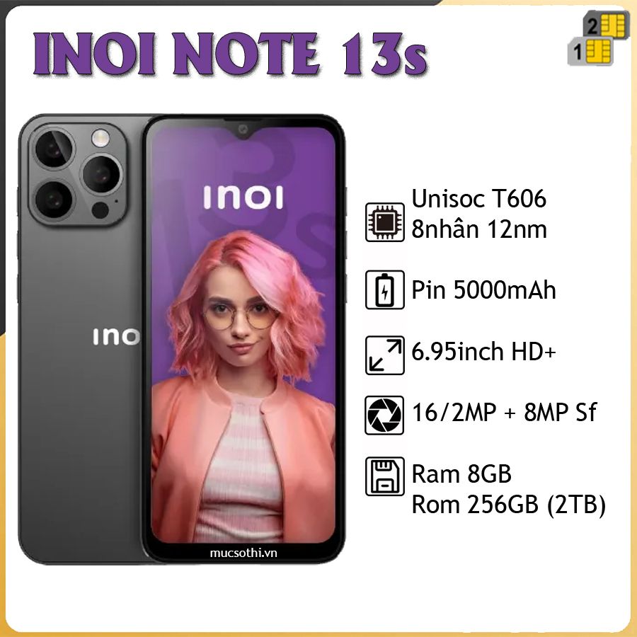 INOI Note 13s - 6.95