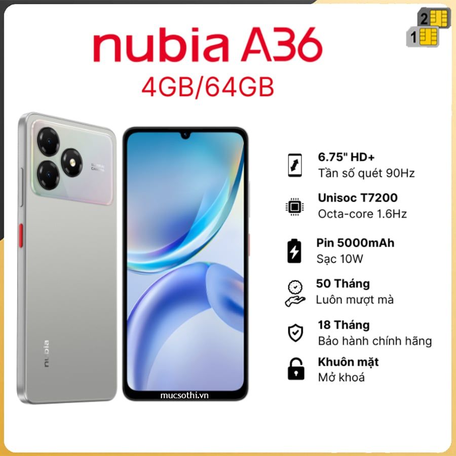 Zte Nubia A36 - 6.75