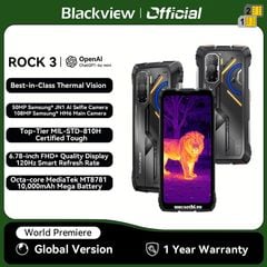 Blackview Rock 3 (Camera Nhiệt) - Chính hãng nguyên Seal Giá Tốt + Khuyến mãi hấp dẫn
