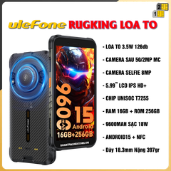 Ulefone RugKing - Chính hãng nguyên Seal Giá Tốt + Khuyến mãi Hấp Dẫn - 09175.09195