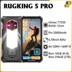 RugKing 5 Pro (20.000mAh) - Chính hãng mới nguyên Seal GIÁ TỐT + Khuyến mãi hấp dẫn