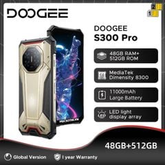 Doogee S300 Pro - 2sim5G Siêu bền Pin 11000mAh CameraAI 200MP Ram48GB Rom512GB Android16