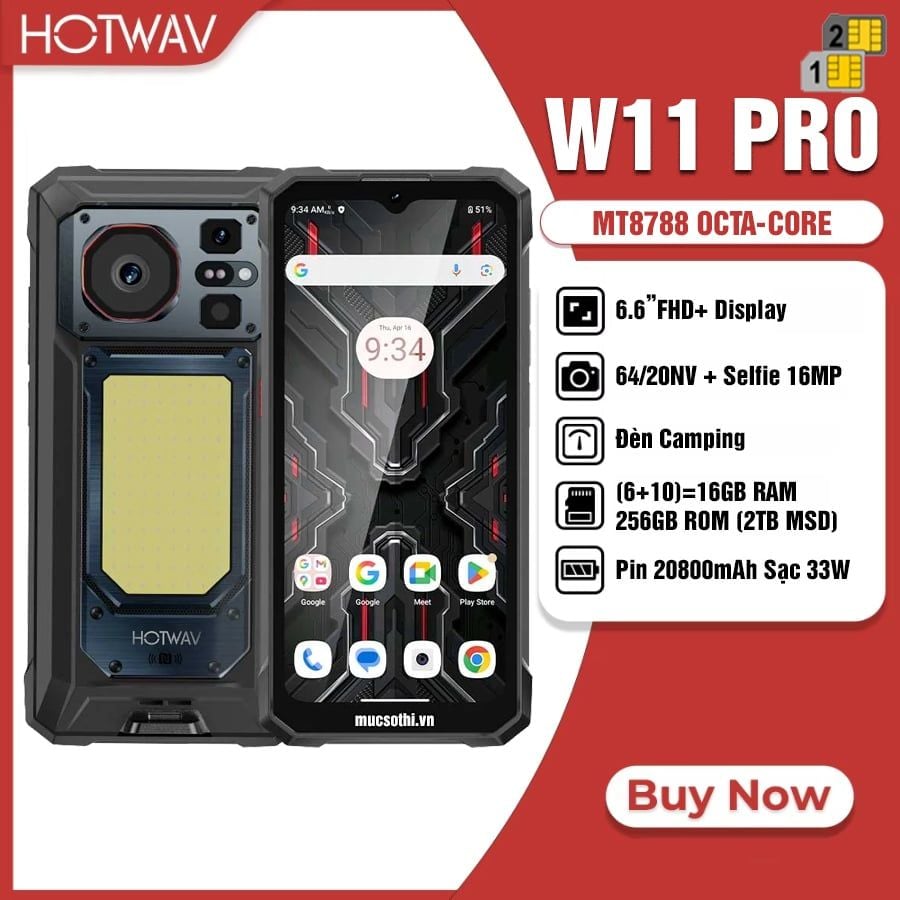 Hotwav W11 Pro - AI 6.6