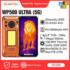 Oukitel WP500 Ultra (5G) - IP68/69K Pin10000mAh 6.8