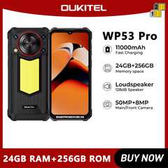 Oukitel WP53 Pro - Chính hãng nguyên Seal Giá Tốt + Khuyến mãi Hẫp Dẫn - 09175.09195