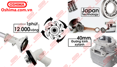 MÁY CẮT CỎ CALI 430 cần chết