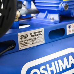 Máy nén khí OSHIMA 80L 1.5HP Xanh Điện 1 pha (có dầu, nhanh, dây đồng)
