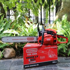 Cưa Oshima OS688 LT 58cc Đỏ-đen 2 thì
