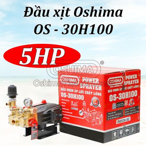 Đầu phun áp lực OSHIMA OS-30H100 5.0HP Ty sứ đen