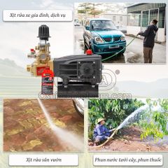 Đầu phun áp lực OSHIMA OS-30H100 5.0HP Ty sứ đen