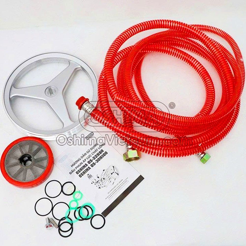 Đầu phun áp lực OSHIMA OS-30H100 5.0HP Ty sứ đen