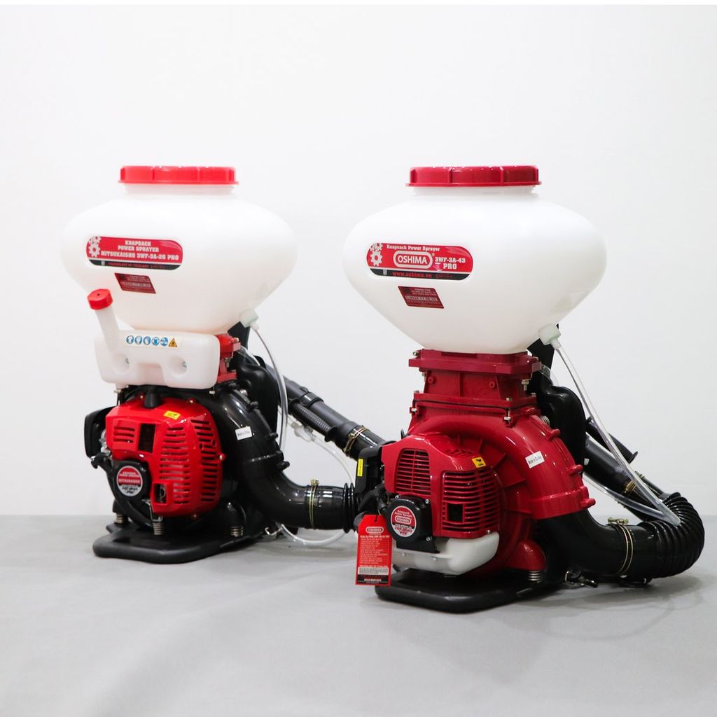 Máy phun thuốc trừ sâu côn trùng động cơ MITSUKAISHO 3WF-3A-26 Pro 41.5cc /2.13kW Đỏ 2 thì (3 chức năng)