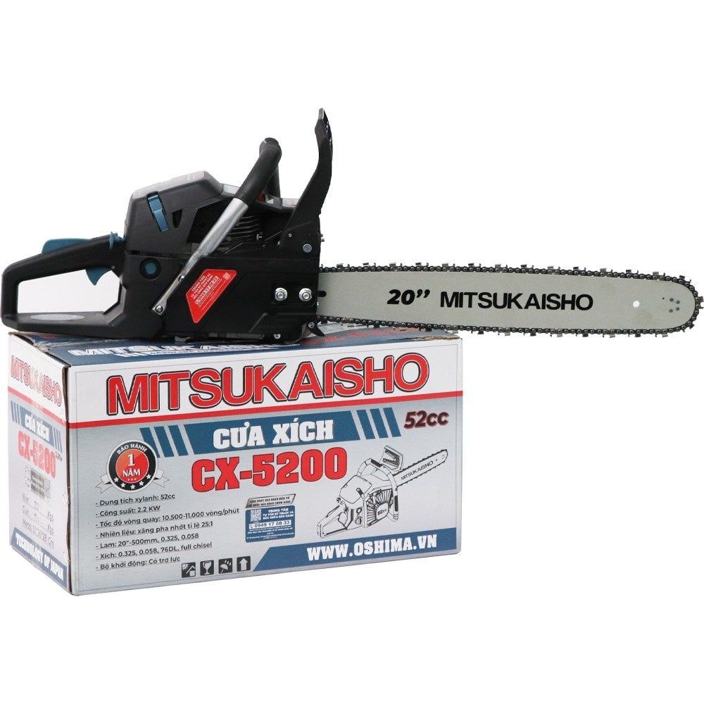 Cưa xích MITSUKAISHO CX 5200 2.2kW