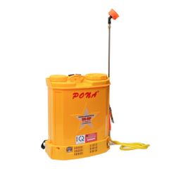 Máy phun thuốc trừ sâu, côn trùng điện Pona 20-DP Vàng Bình ắc qui 12V12Ah