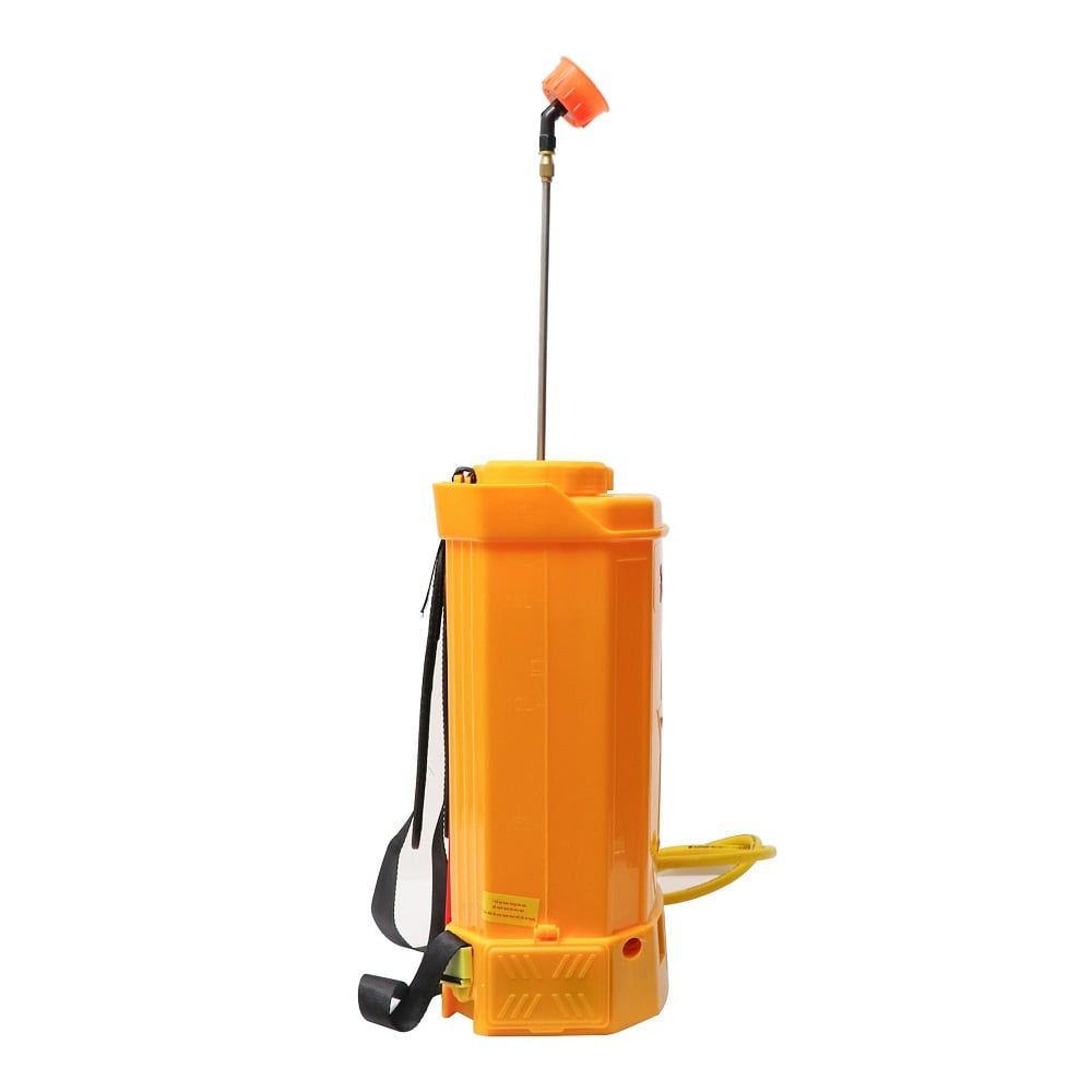 Máy phun thuốc trừ sâu, côn trùng điện Pona 20-DP Vàng Bình ắc qui 12V12Ah