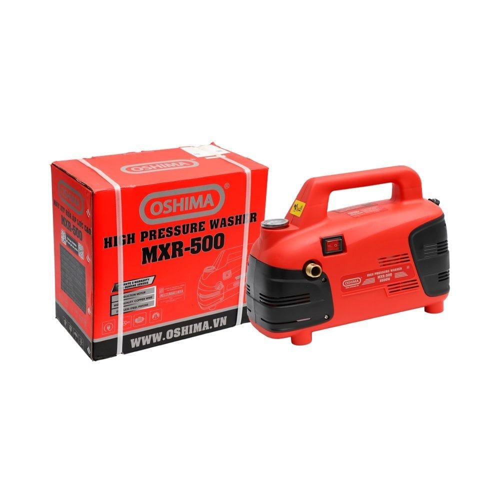 Máy xịt rửa Oshima MXR500 2.5kW Đỏ Điện 1 pha