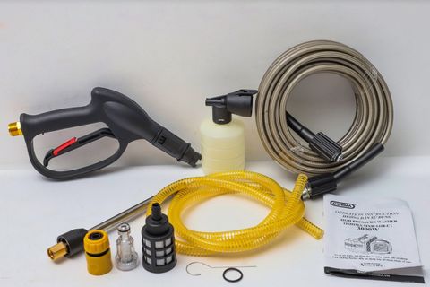 Máy xịt rửa xe , sân vườn OSHIMA MXR 1418-C1 3.0KW Đỏ Điện 1 pha